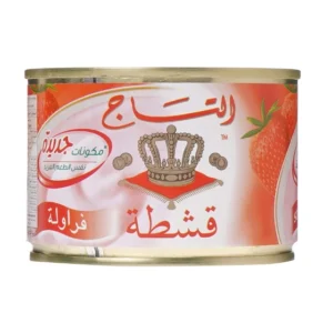 التاج قشطة بالفراولة 155 جرام