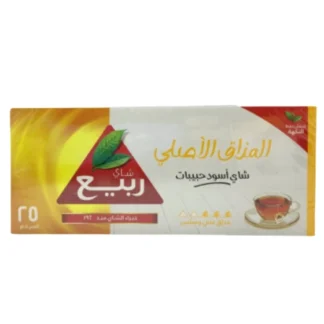 الربيع شاي أسود المذاق الأصلي 25 كيس